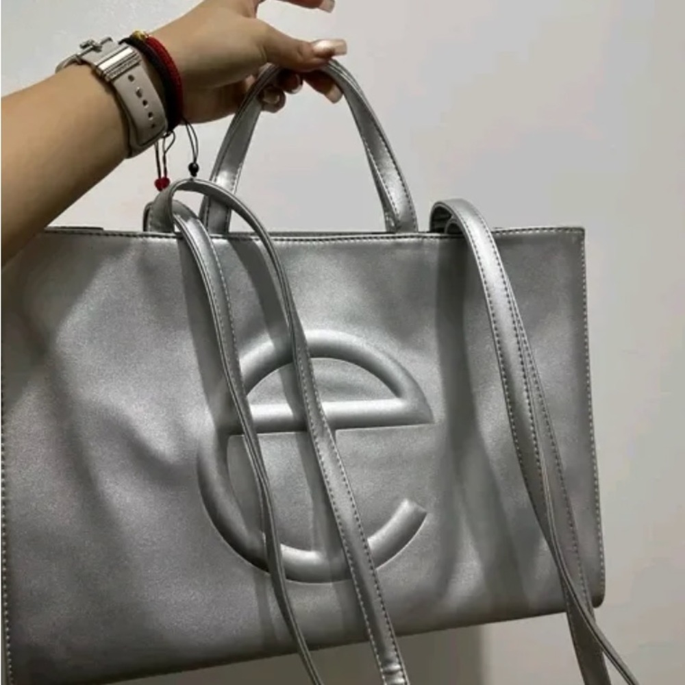 Silver Handbag